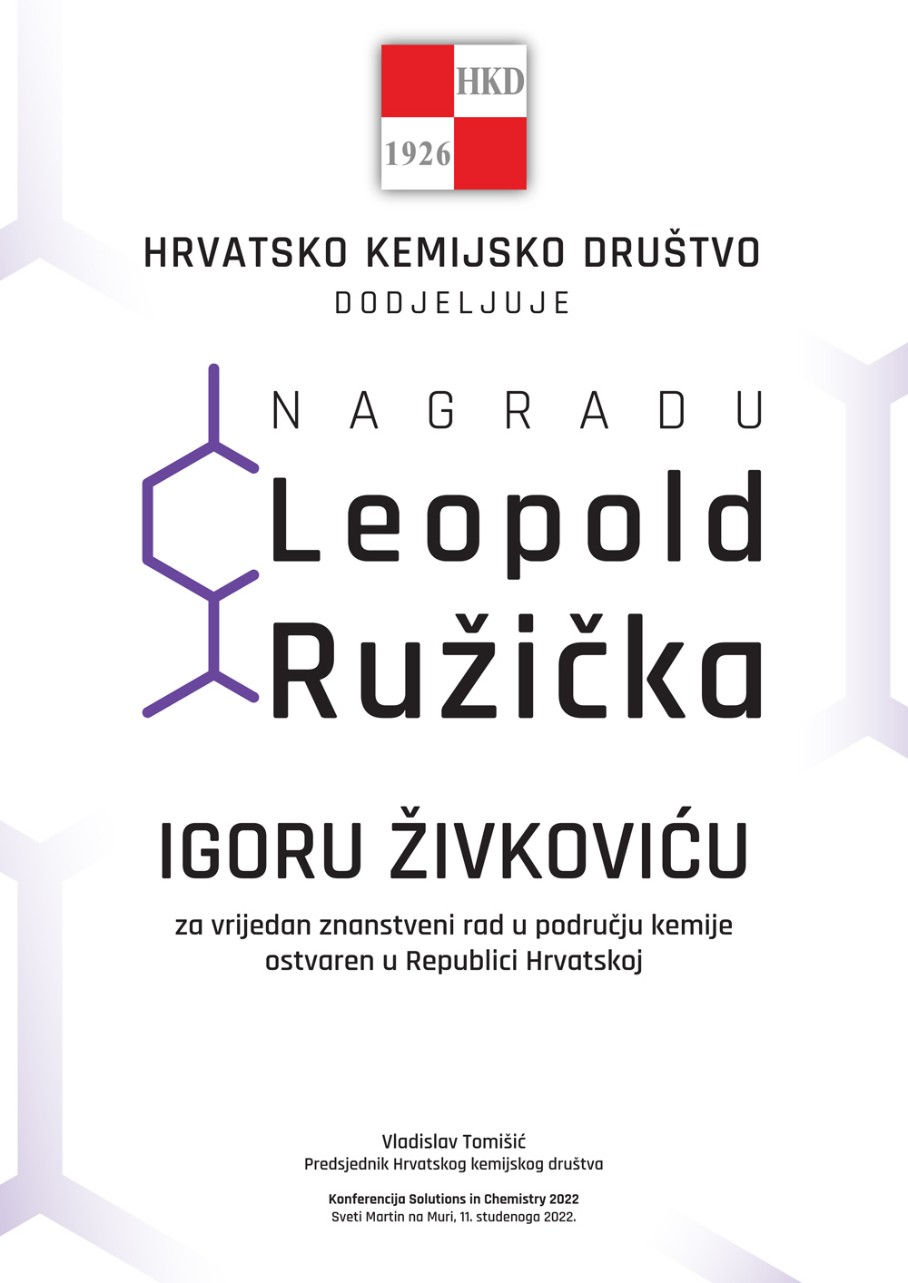 Nagrada Leopold Ružička